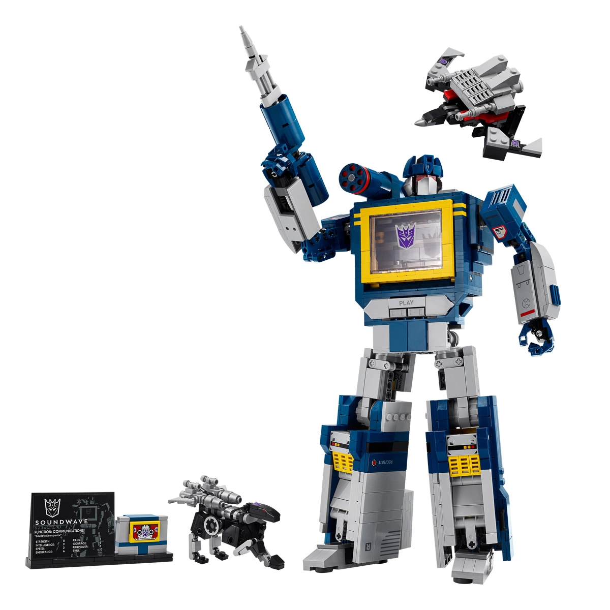 LEGO ICONS Transformers: Саундвейв 10358 — фото 21