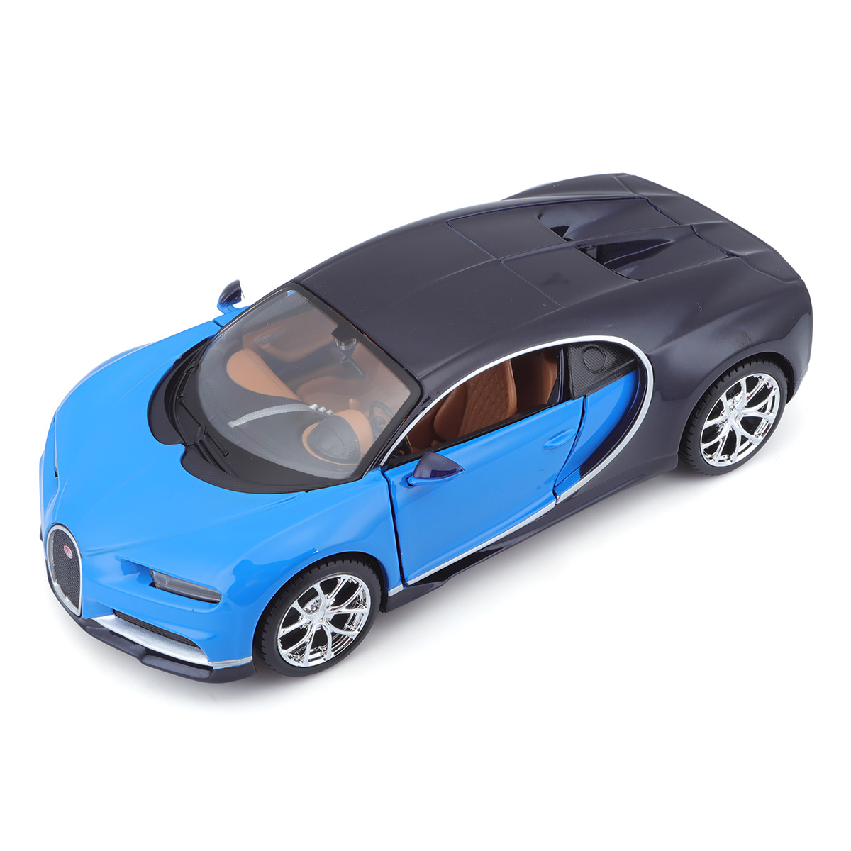 Автомодель Maisto Bugatti Chiron 1:24, 31514METBLUE/BLACK — фото 4