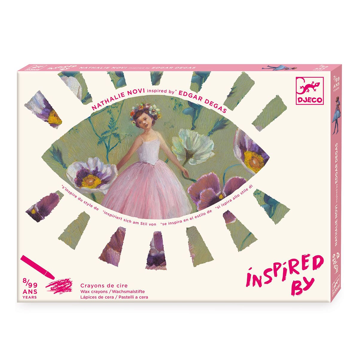 Набір для малювання Djeco Ballerina, DJ09381