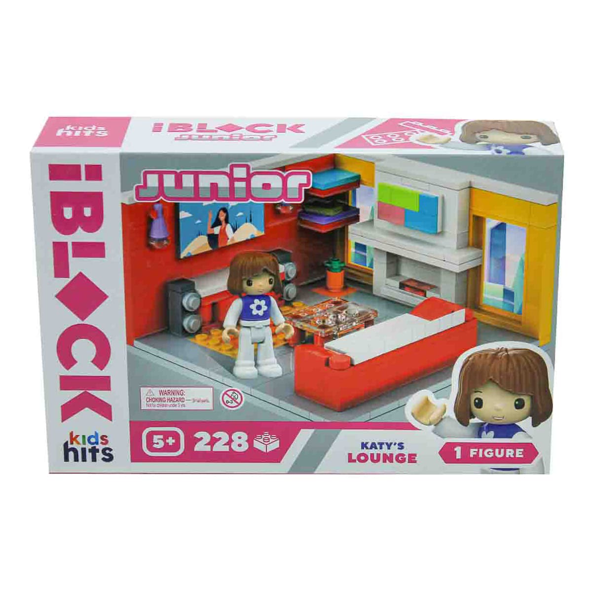 Конструктор Iblock Junior Katys lounge 228 ел, KH08/001/2