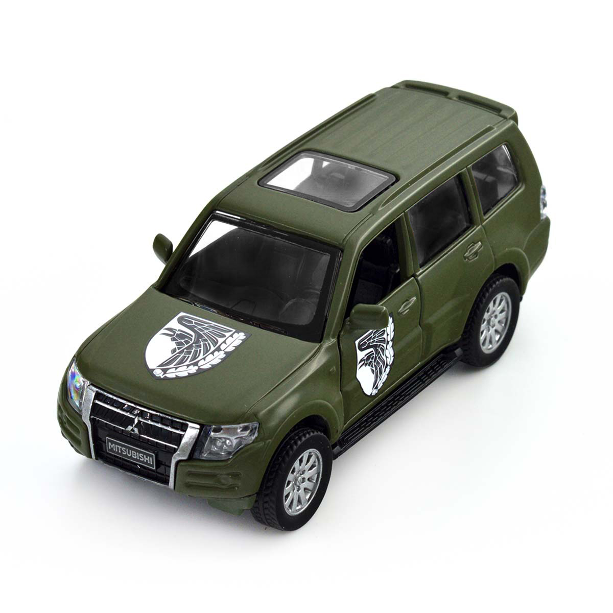Колекційна модель TechnoDrive Шеврони Героїв Mitsubishi Pajero 4WD Tubro 93 ОМБр, 250283M