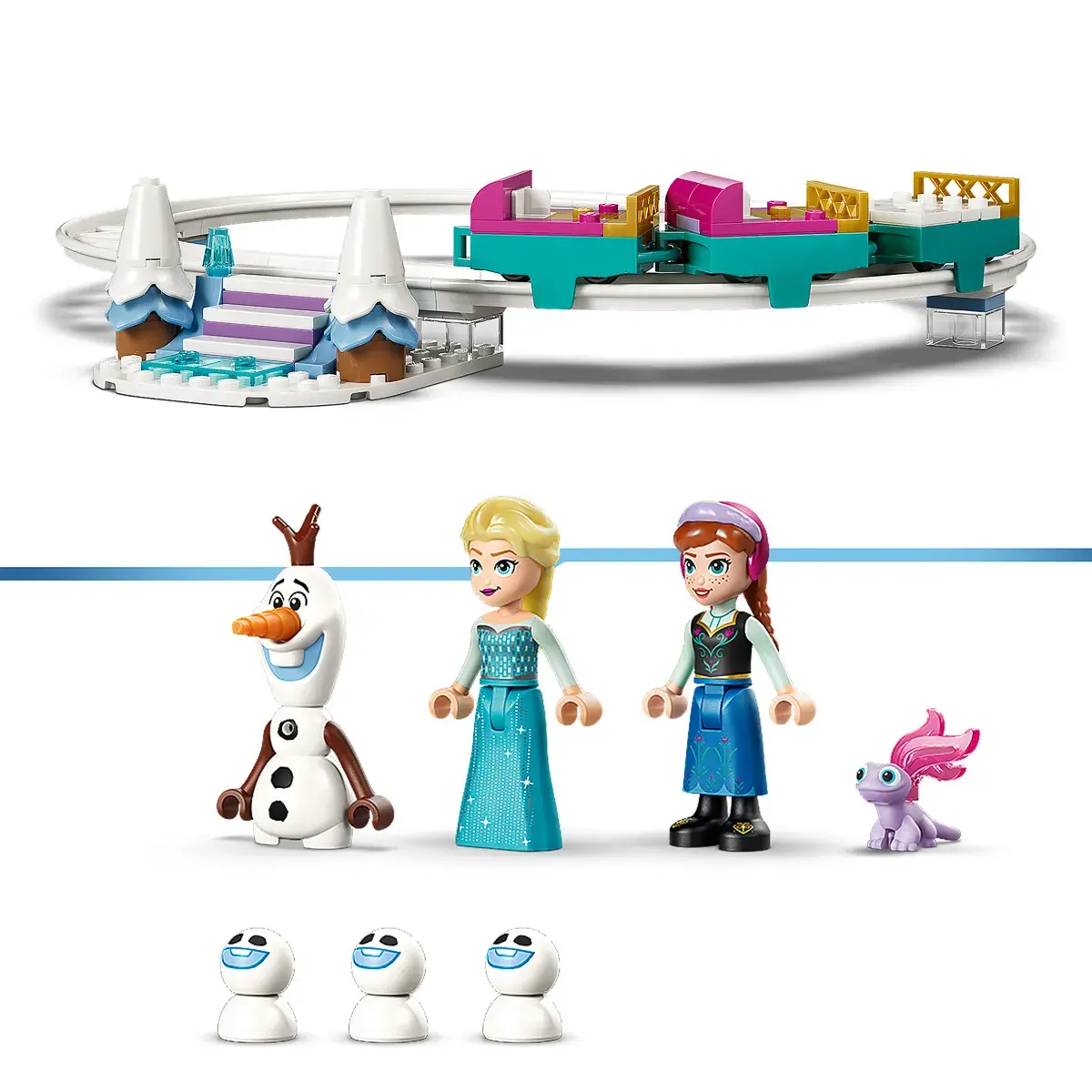 LEGO Disney Princess Крижаний палац Ельзи та веселе катання на санчатах 43281 — фото 18