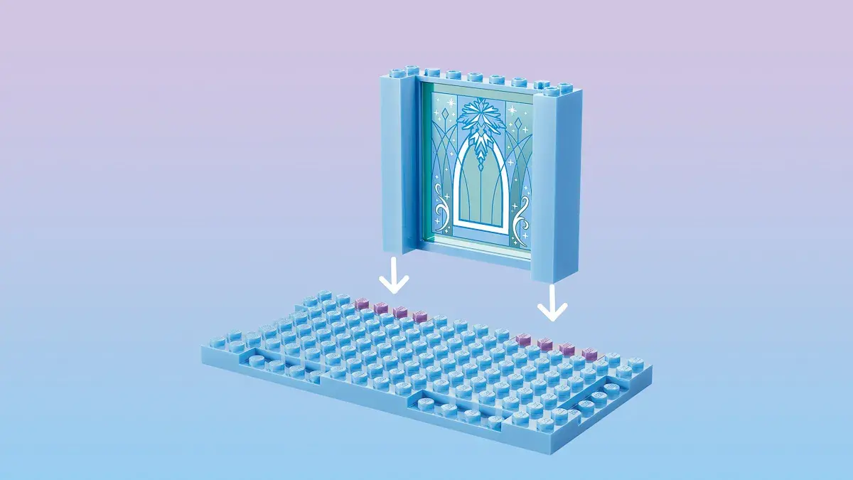 LEGO Disney Princess Крижаний палац Ельзи та веселе катання на санчатах 43281 — фото 10