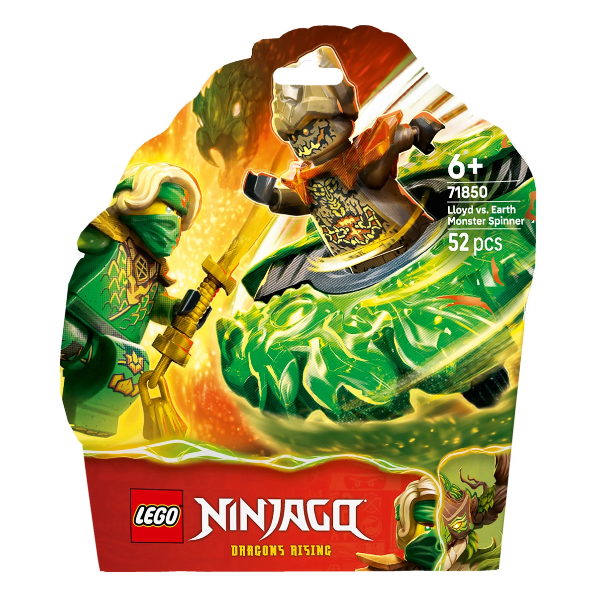 LEGO NINJAGO Ллойд проти спінера земельного монстра 71850