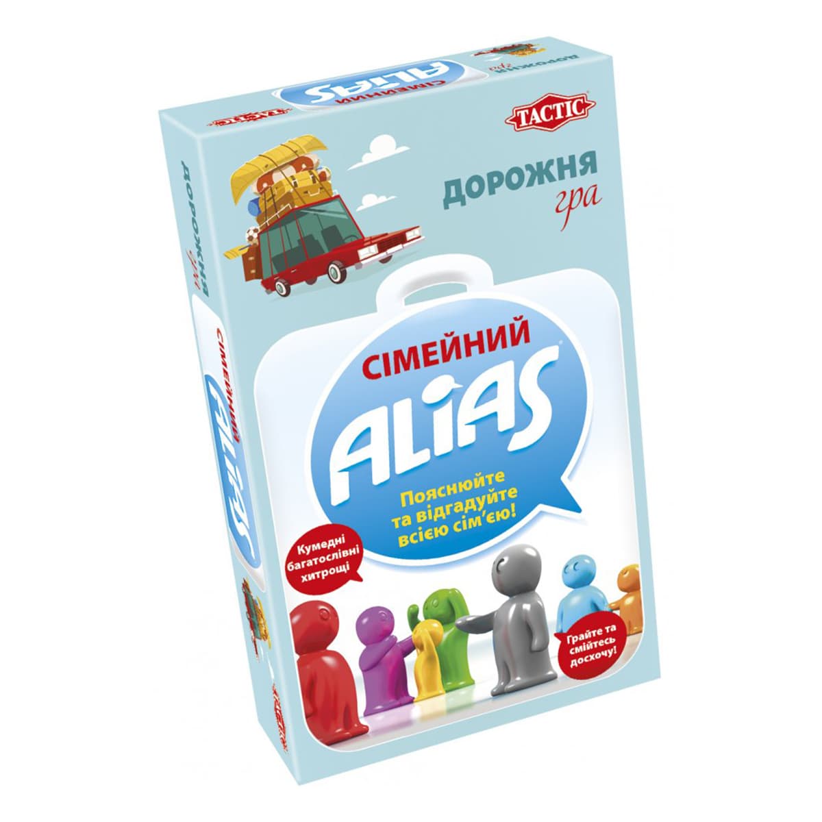 Настільна дорожня гра Tactic Alias Сімейний (укр), 58111