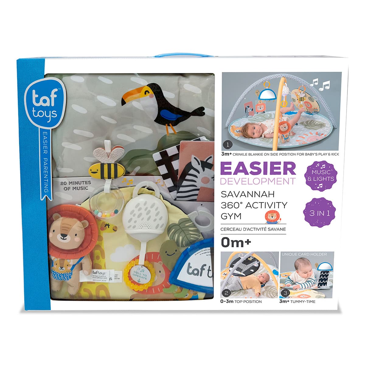 Розвиваючий музичний килимок Taf Toys Пригоди, 12785 — фото 2