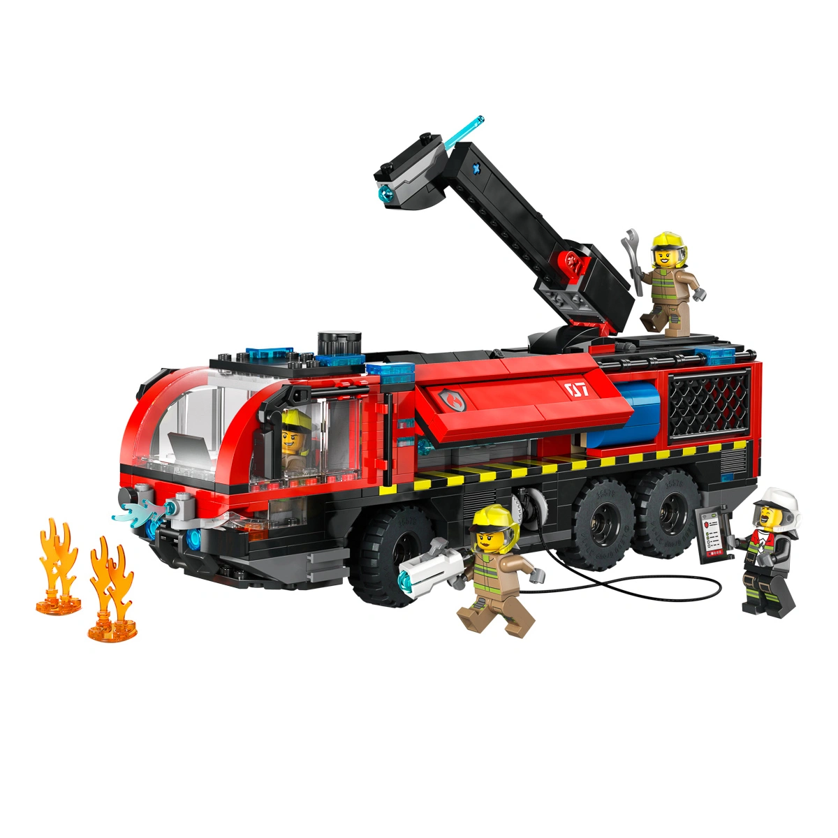 LEGO City Fire Пожежна вантажівка в аеропорту 60499 — фото 8