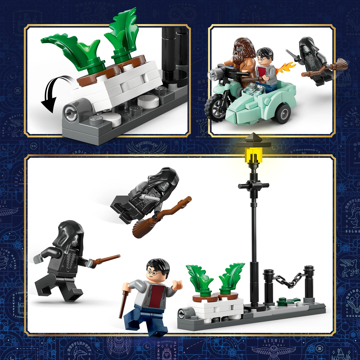 LEGO Harry Potter Геґрід і Гаррі: Втеча з Тисової вулиці 76459 — фото 19