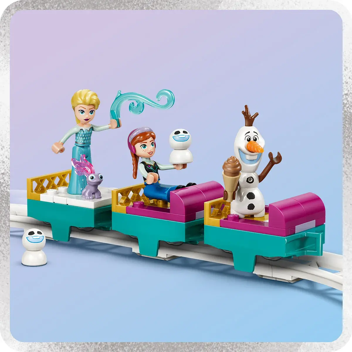 LEGO Disney Princess Крижаний палац Ельзи та веселе катання на санчатах 43281 — фото 12