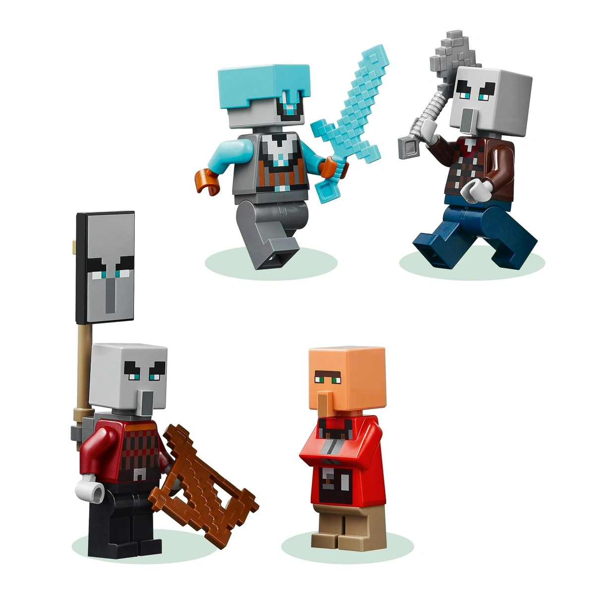LEGO Minecraft Аванпост розбійників та спустошувач 21278 — фото 14