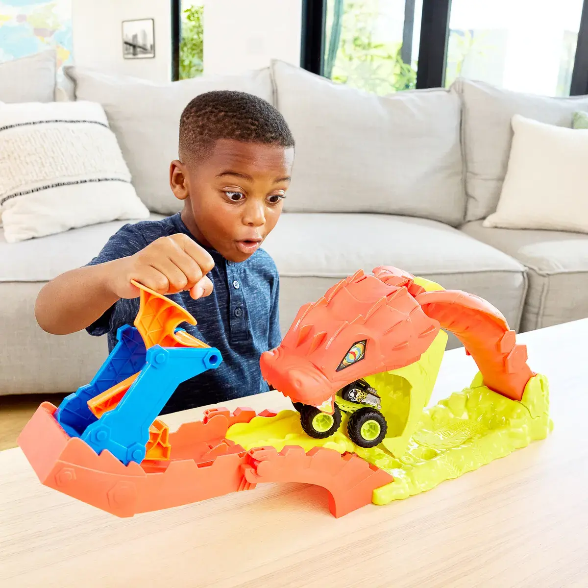 Набір Hot Wheels Monster Trucks Атака змії (JJN44) — фото 10