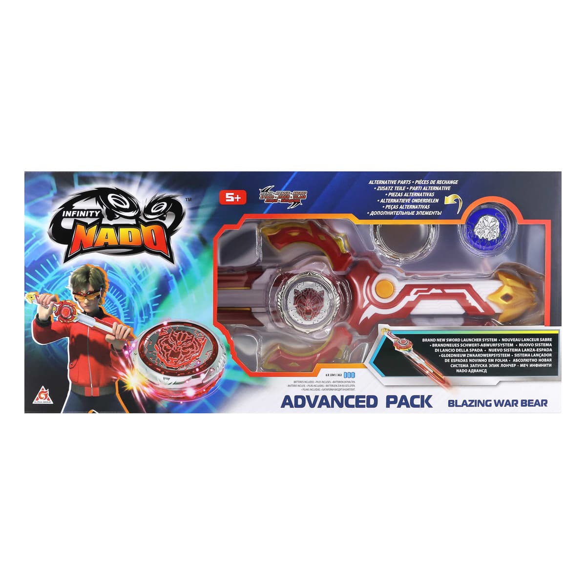 Набір Auldey Infinity Nado Advanced Pack War Bear, EU654132 — фото 2