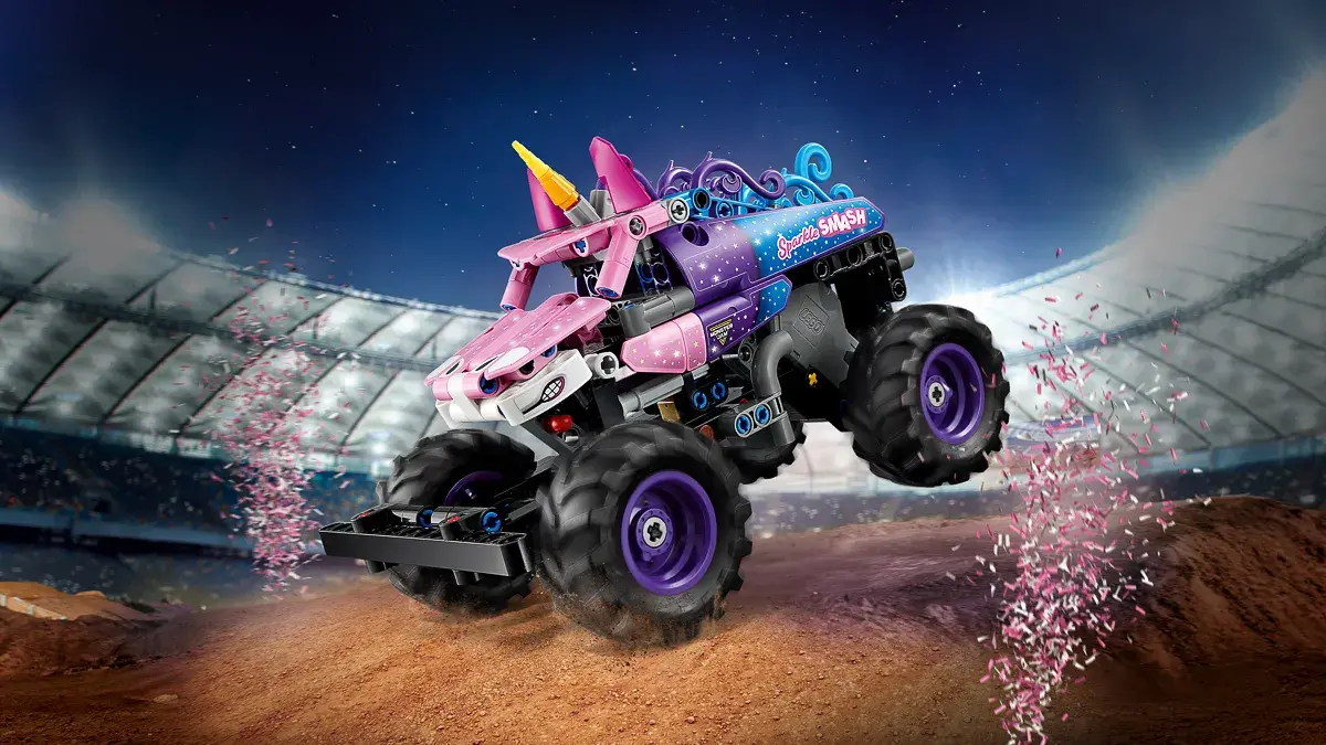 LEGO Technic Monster Jam Sparkle Smash із функцією «Pull-Back» 42220 — фото 14