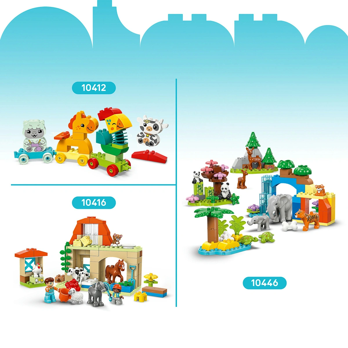LEGO DUPLO Сімейства диких тварин: Пінгвіни та Леви 10442 — фото 10