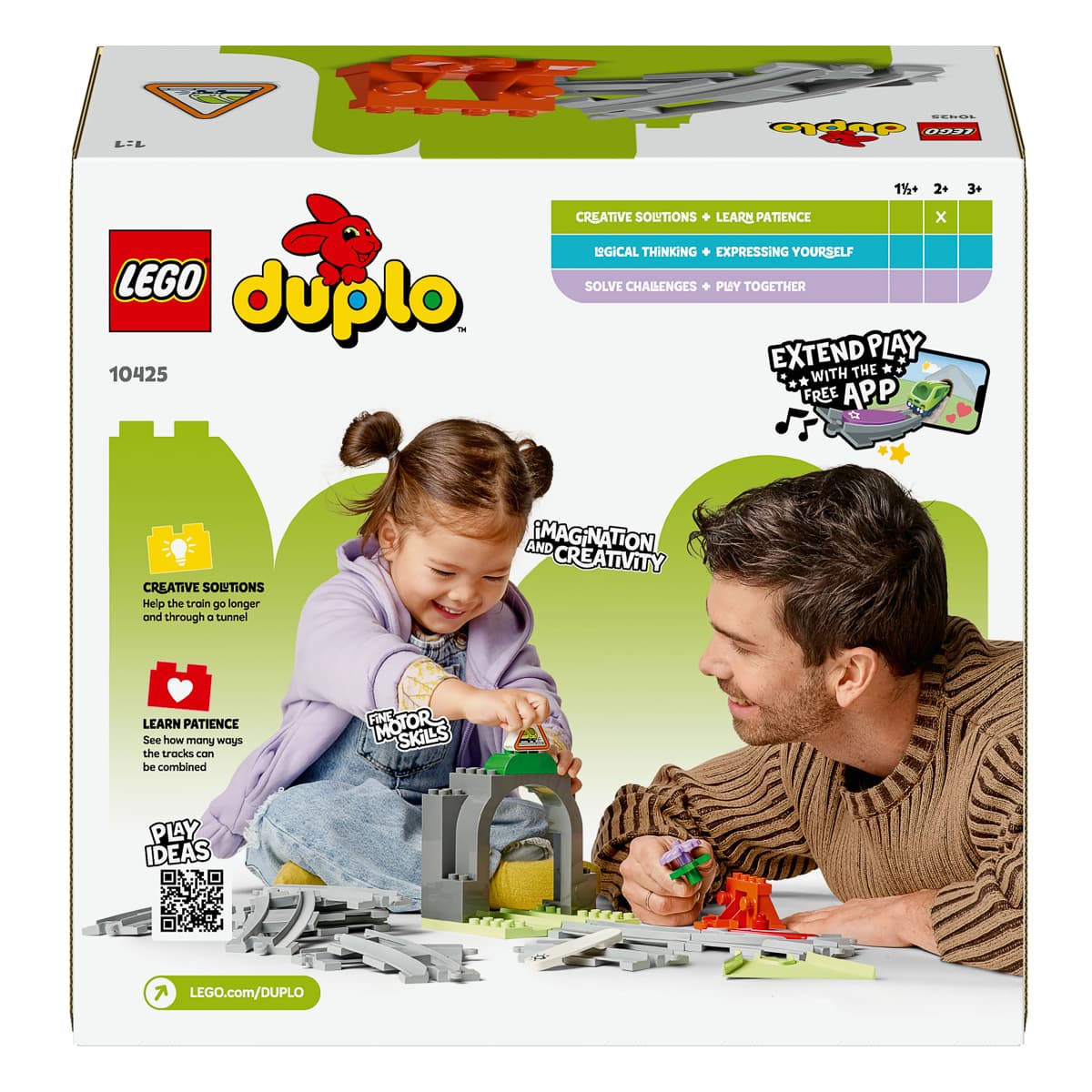 LEGO DUPLO Додатковий набір. Залізничний тунель і колії 10425 — фото 9