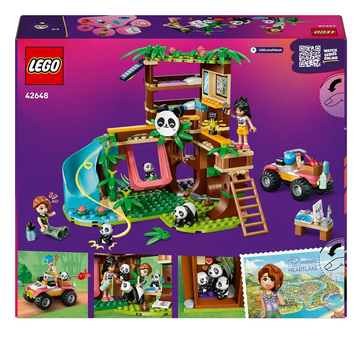 LEGO Friends Догляд за тваринами в заповіднику панд 42648 — фото 10