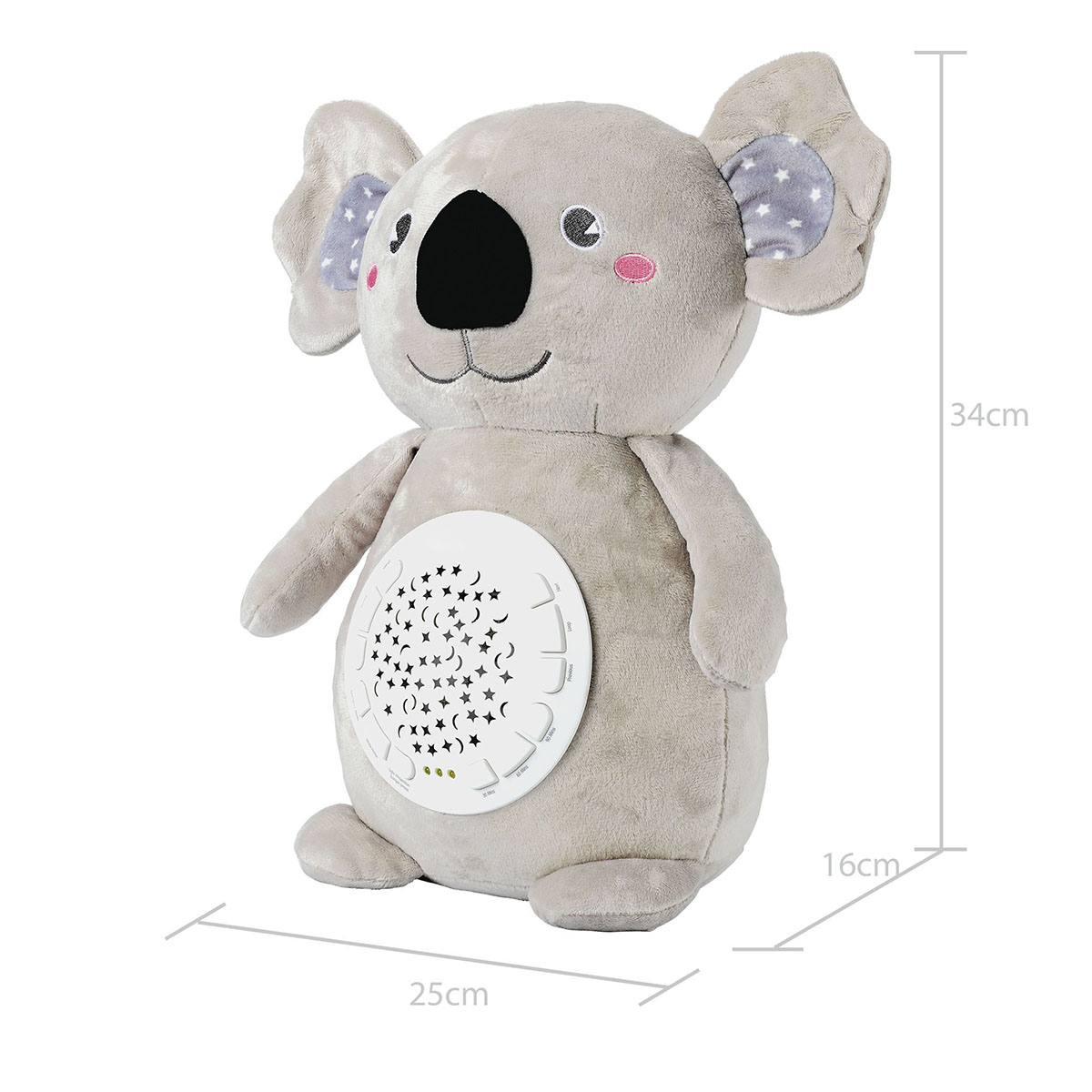 М'яка музична іграшка-проєктор Funmuch Koala, FM666-30 — фото 3