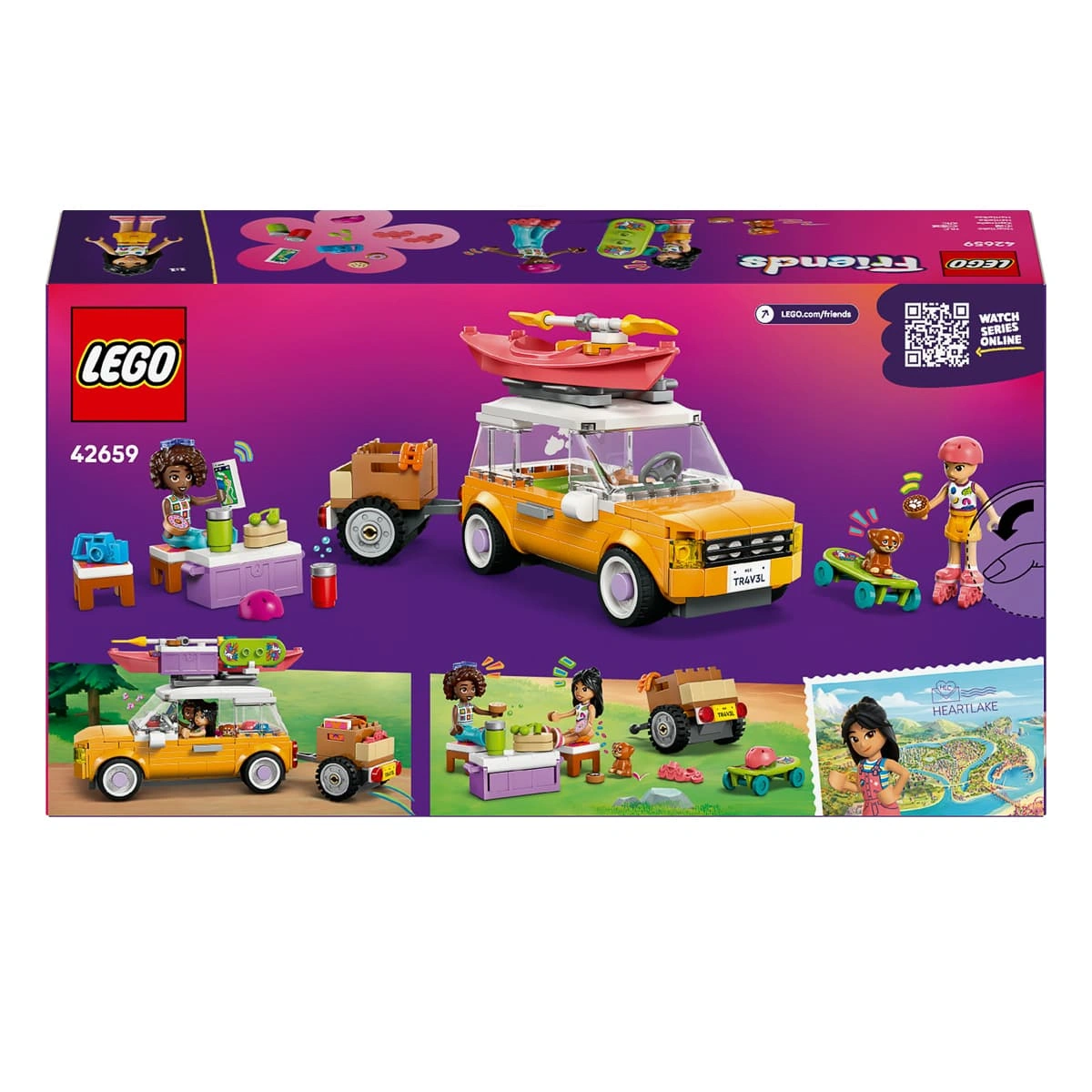 LEGO Friends Автомобіль для подорожей із друзями 42659 — фото 10
