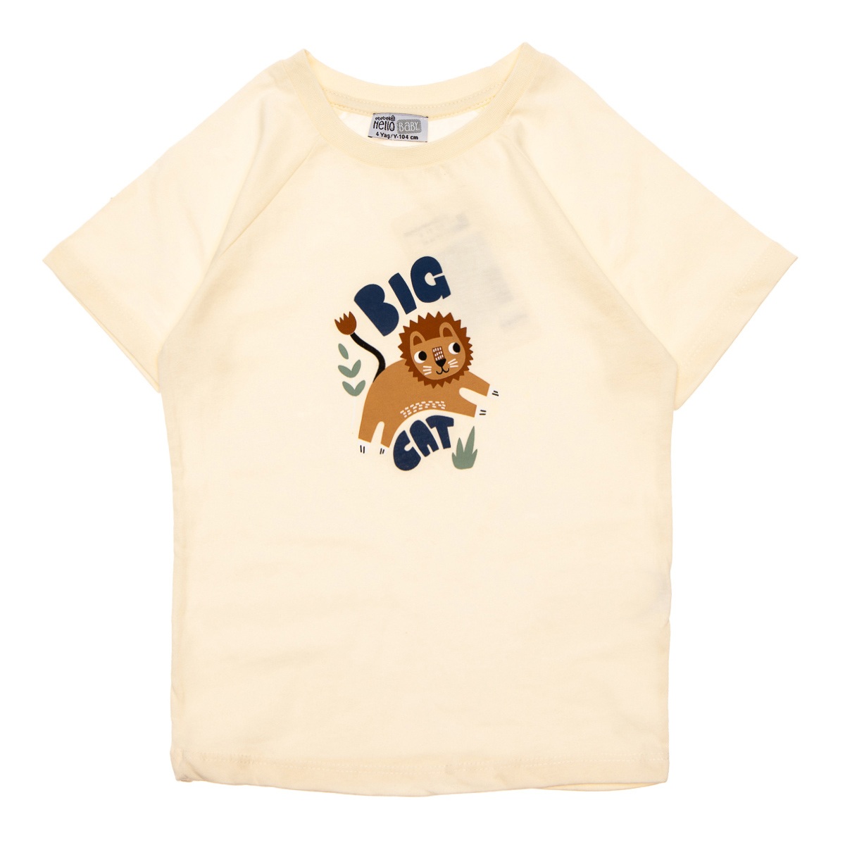 Комплект Hello Baby Футболка Шорти 23YHLBETKM160-01 Milk/Brown — фото 2