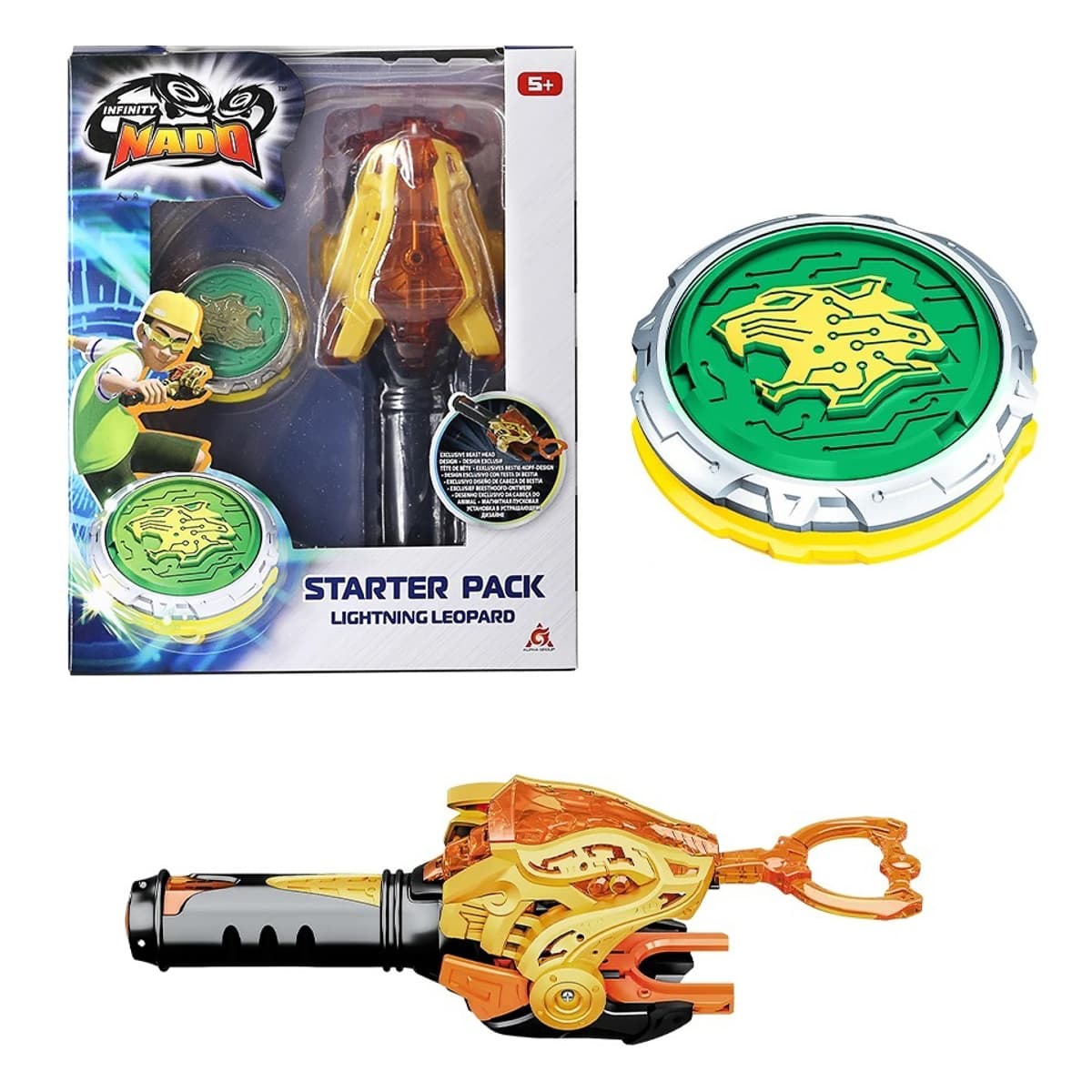 Набір Auldey Infinity Nado Starter Pack Leopard, EU654114 — фото 6