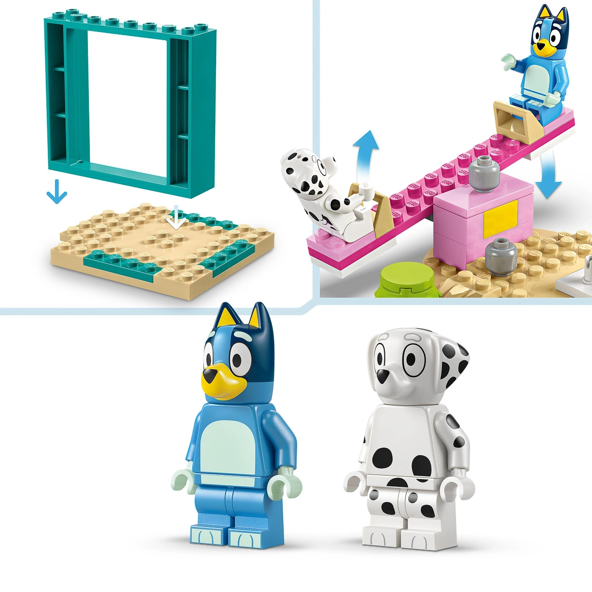 LEGO Bluey Веселощі з Блуї та Хлоєю на ігровому майданчику 11201 — фото 13