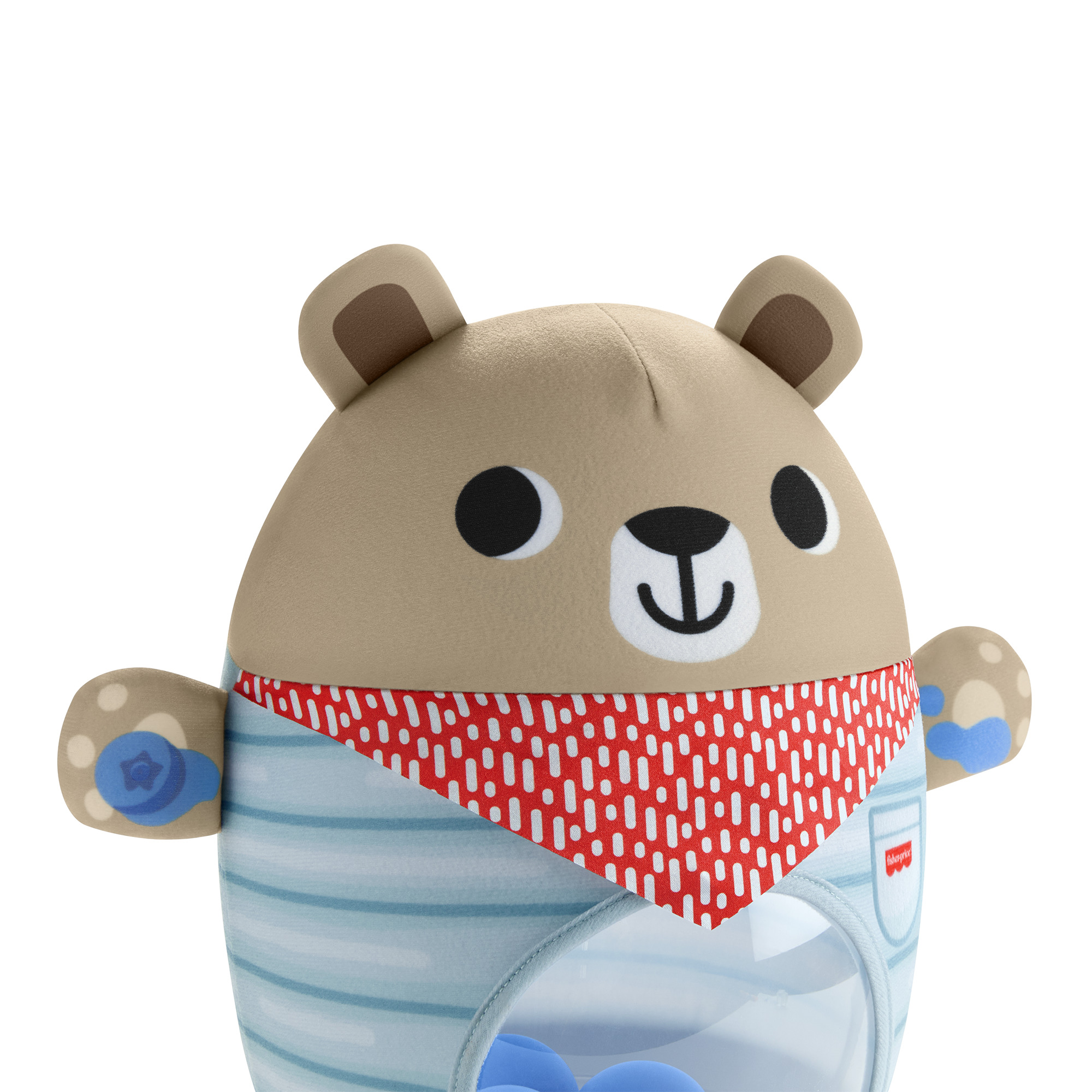 Надувна розвиваюча іграшка Fisher-Price Ведмедик-неваляйко (JLB83) — фото 5