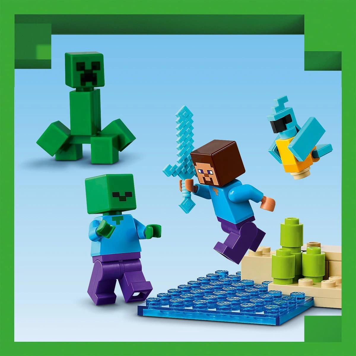 LEGO Minecraft Будинок з вибухівки в джунглях 21275 — фото 7