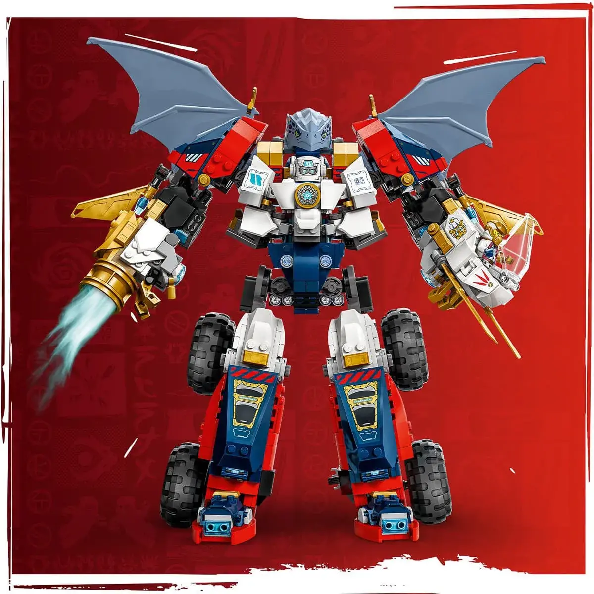 LEGO Ninjago Ультраоб'єднувальний робот Зейна 71834 — фото 7