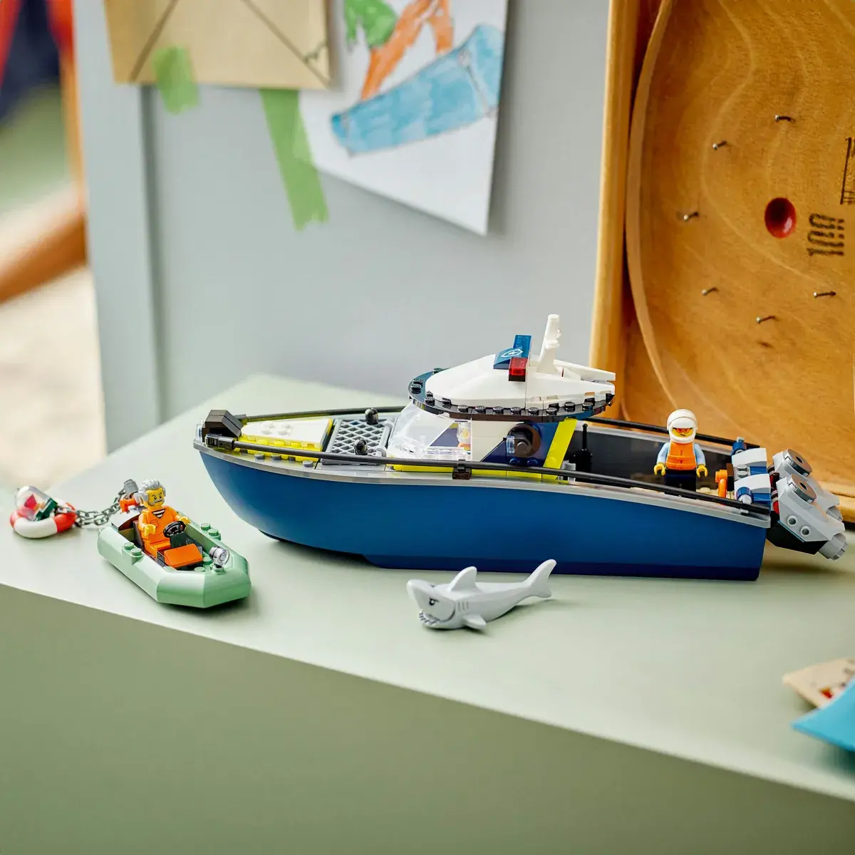 LEGO City Переслідування на поліцейському катері 60456 — фото 5