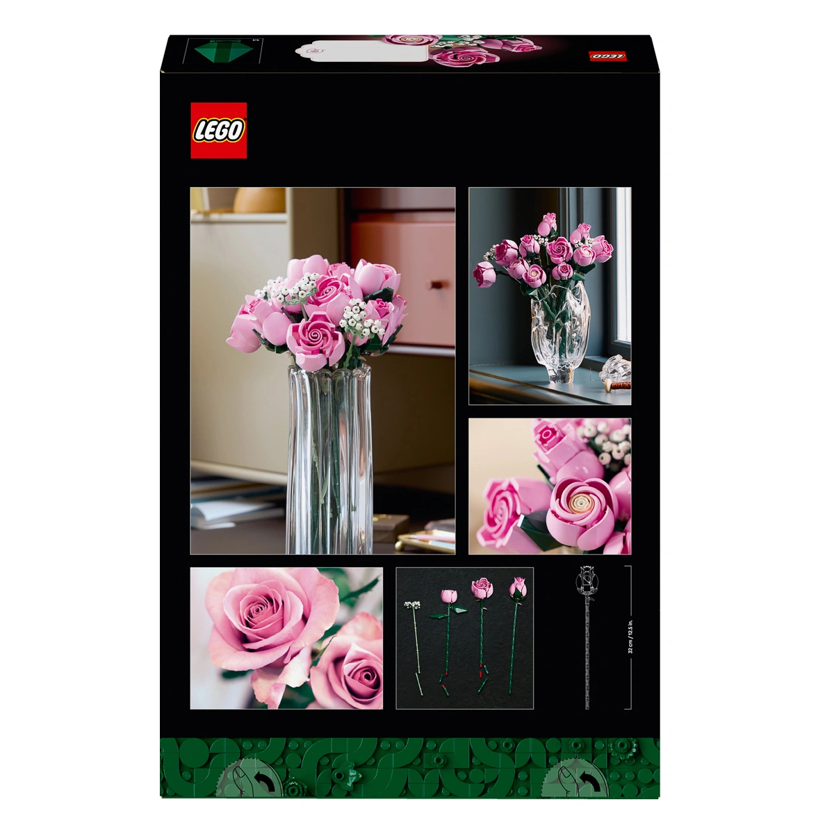LEGO Botanical Collection Букет рожевих троянд 10374 — фото 27