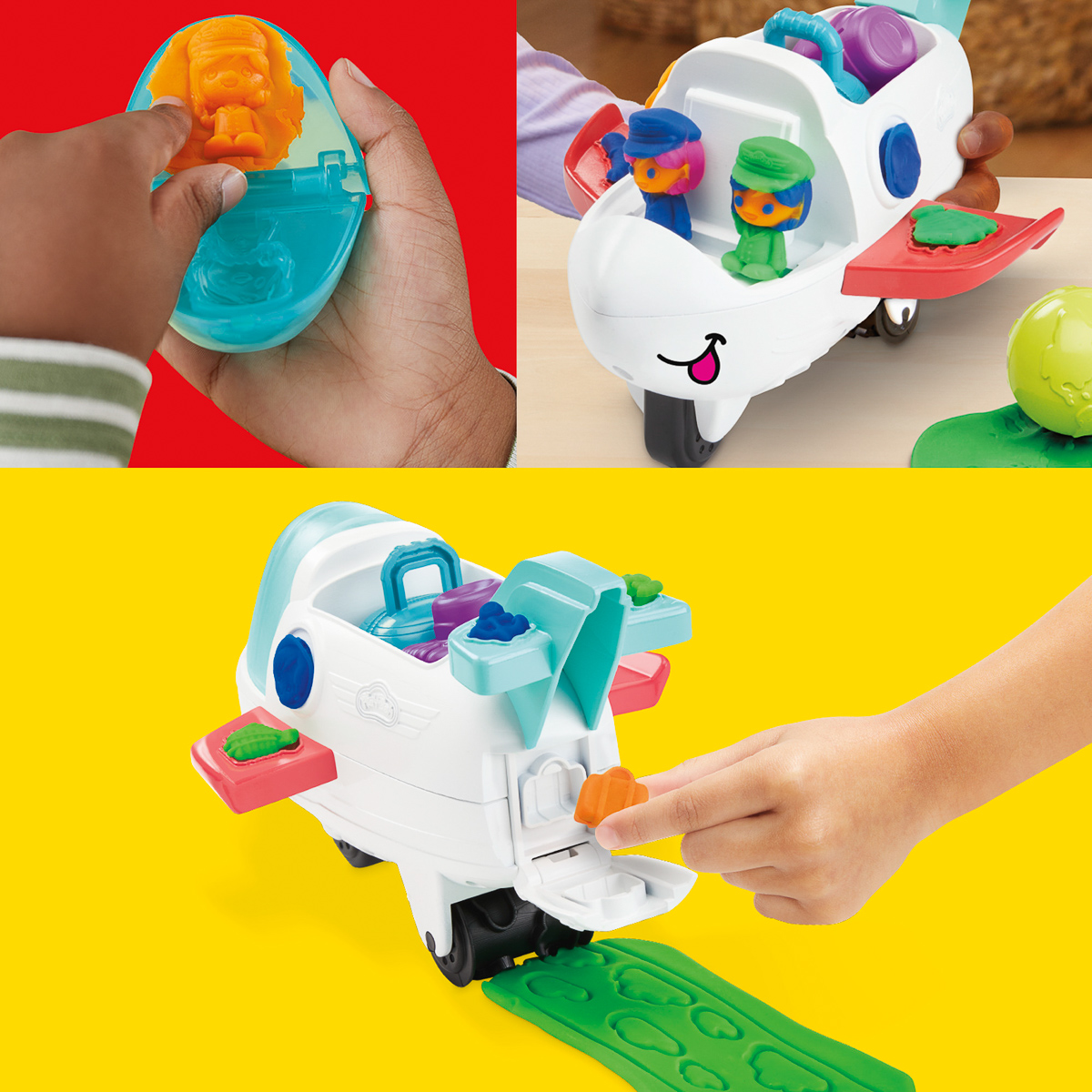 Набір для творчості із пластиліну Play-Doh Літак-дослідник, F8804 — фото 10