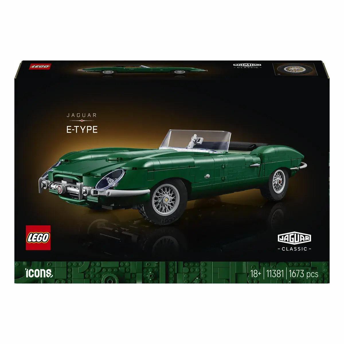 LEGO ICONS Jaguar E-Type 11381