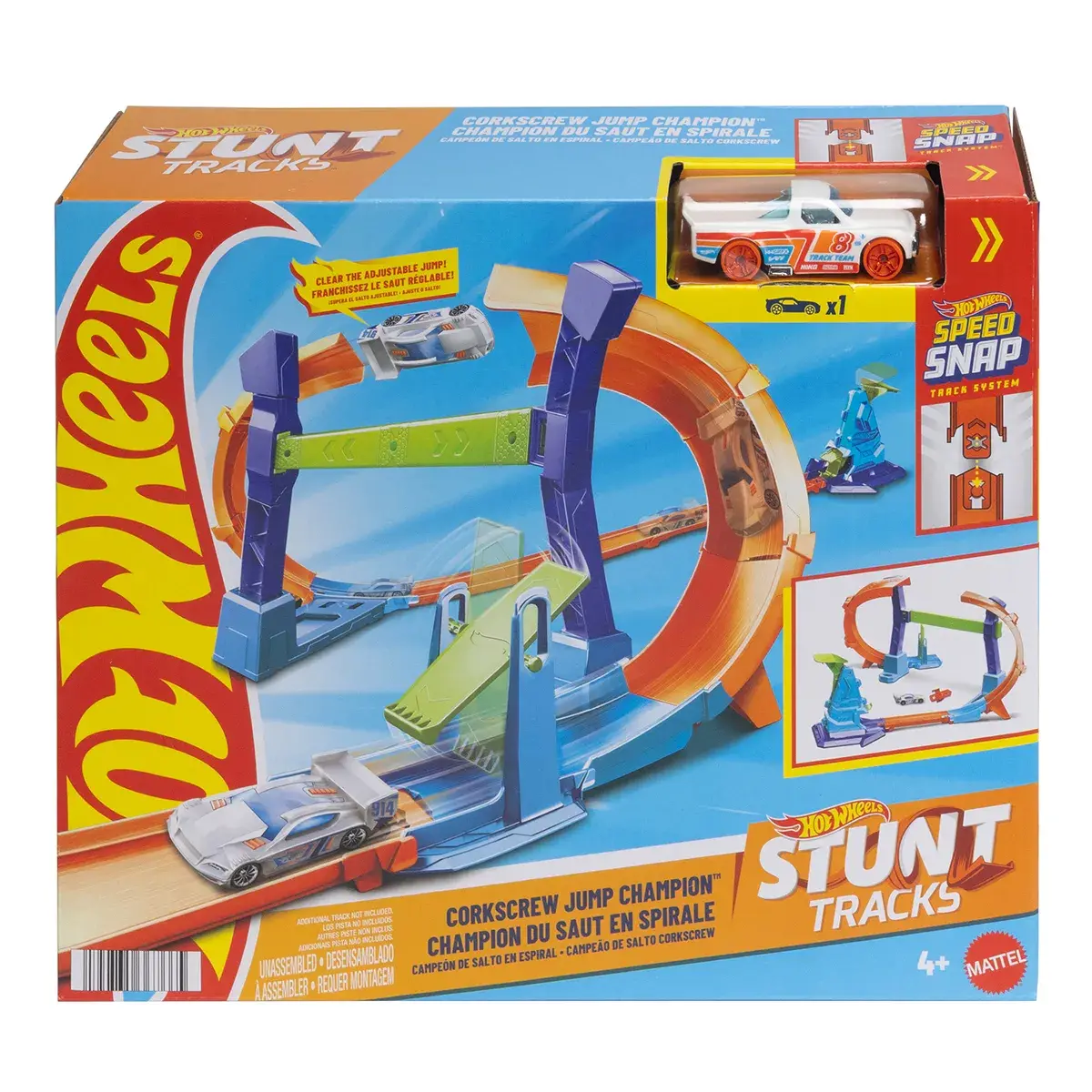Трек Hot Wheels Чемпіон неймовірних стрибків (JLM91)
