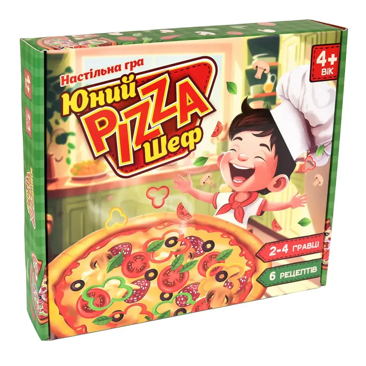 Настільна гра Strateg Юний Pizza Шеф (укр)