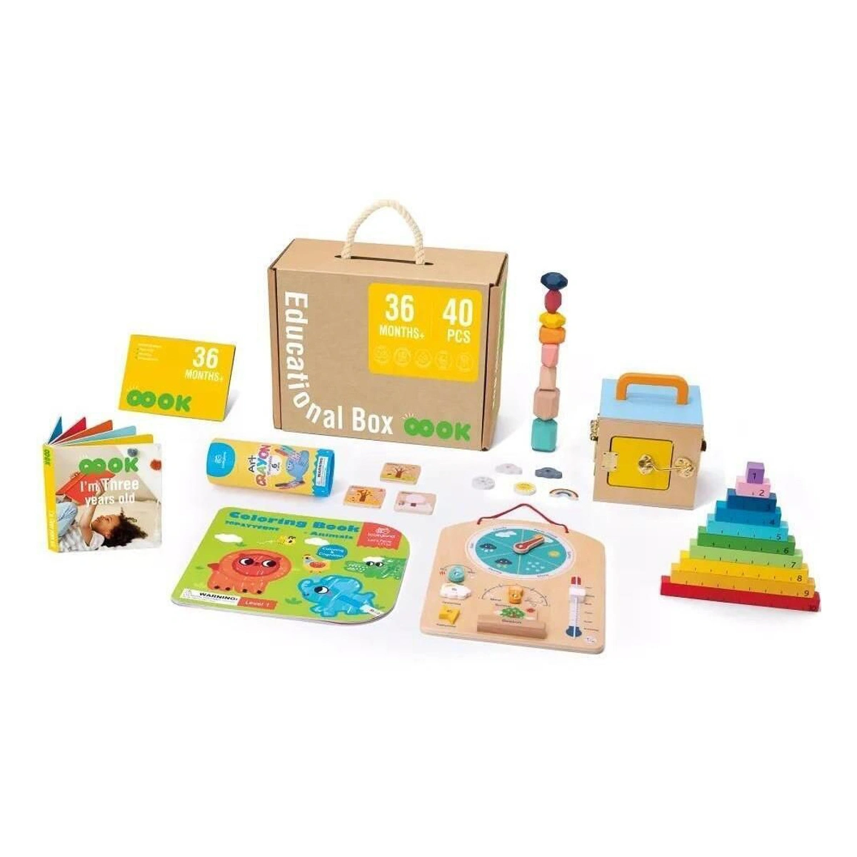 Дерев’яна іграшка Tookytoy Бізікуб TK755