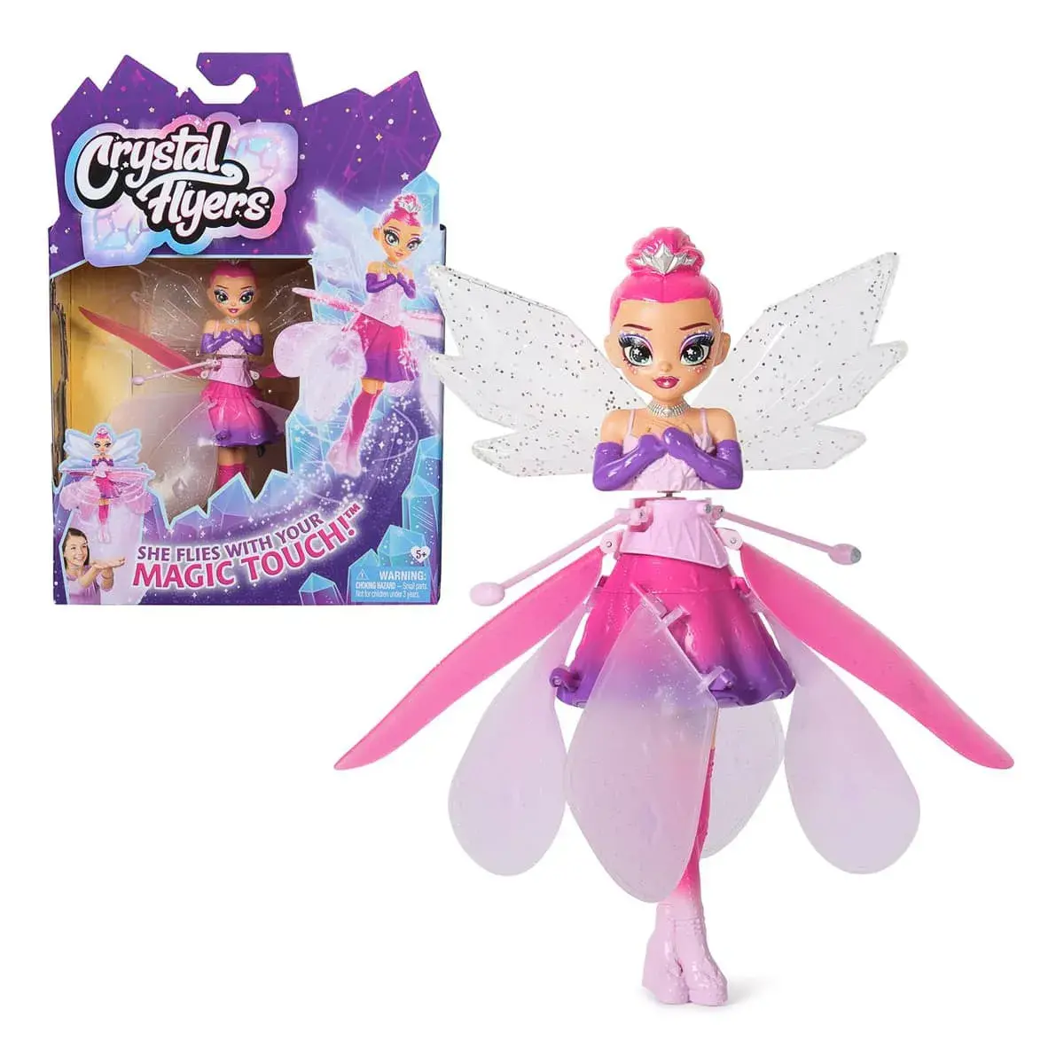 Лялька Hatchimals Crystal Flyers Літаюча казкова фея, SM30200