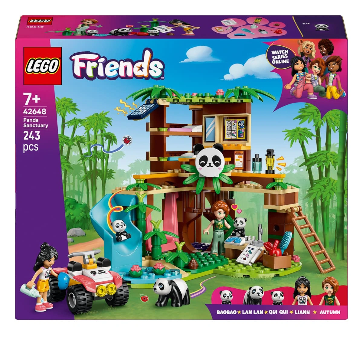 LEGO Friends Догляд за тваринами в заповіднику панд 42648