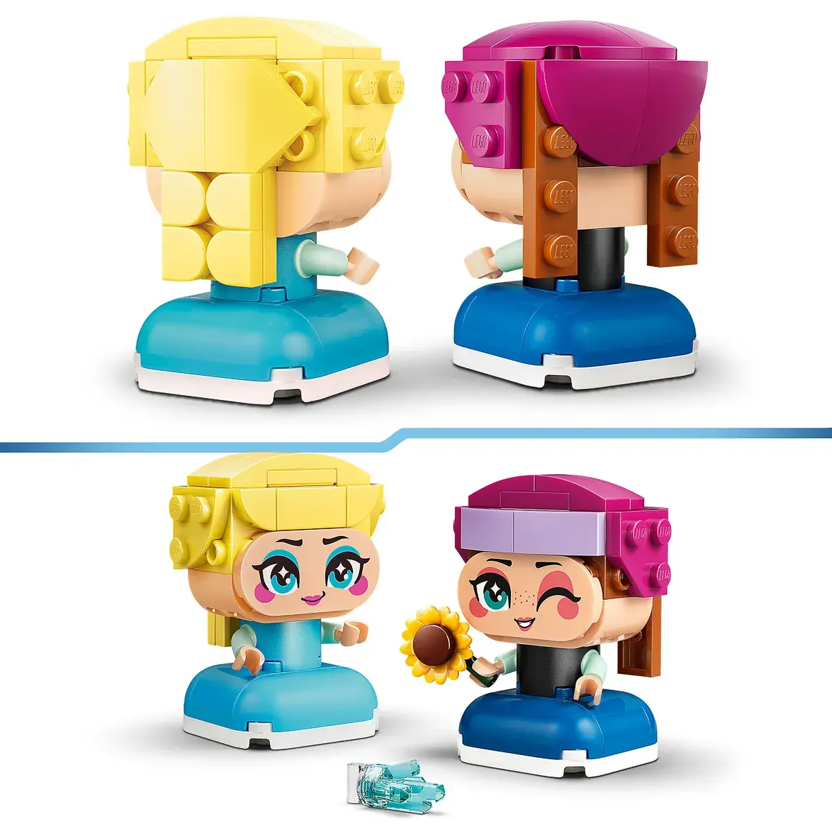 LEGO Disney Princess Мініпринцеси Анна та Ельза 43284 — фото 16