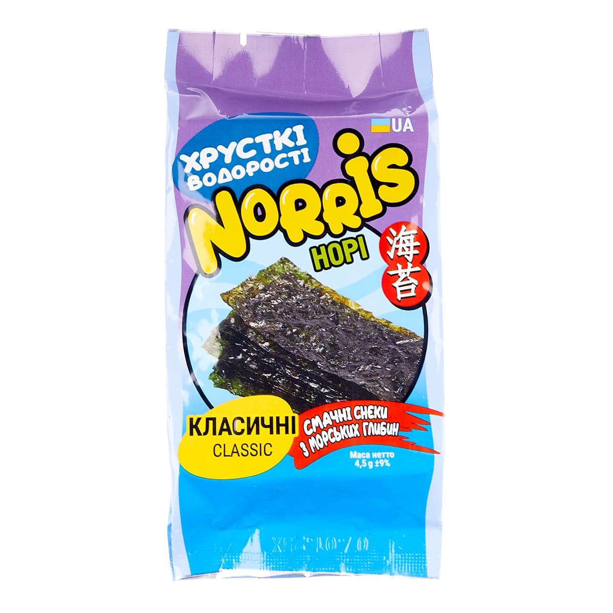 Снеки Norris Нори классические 4,5 г