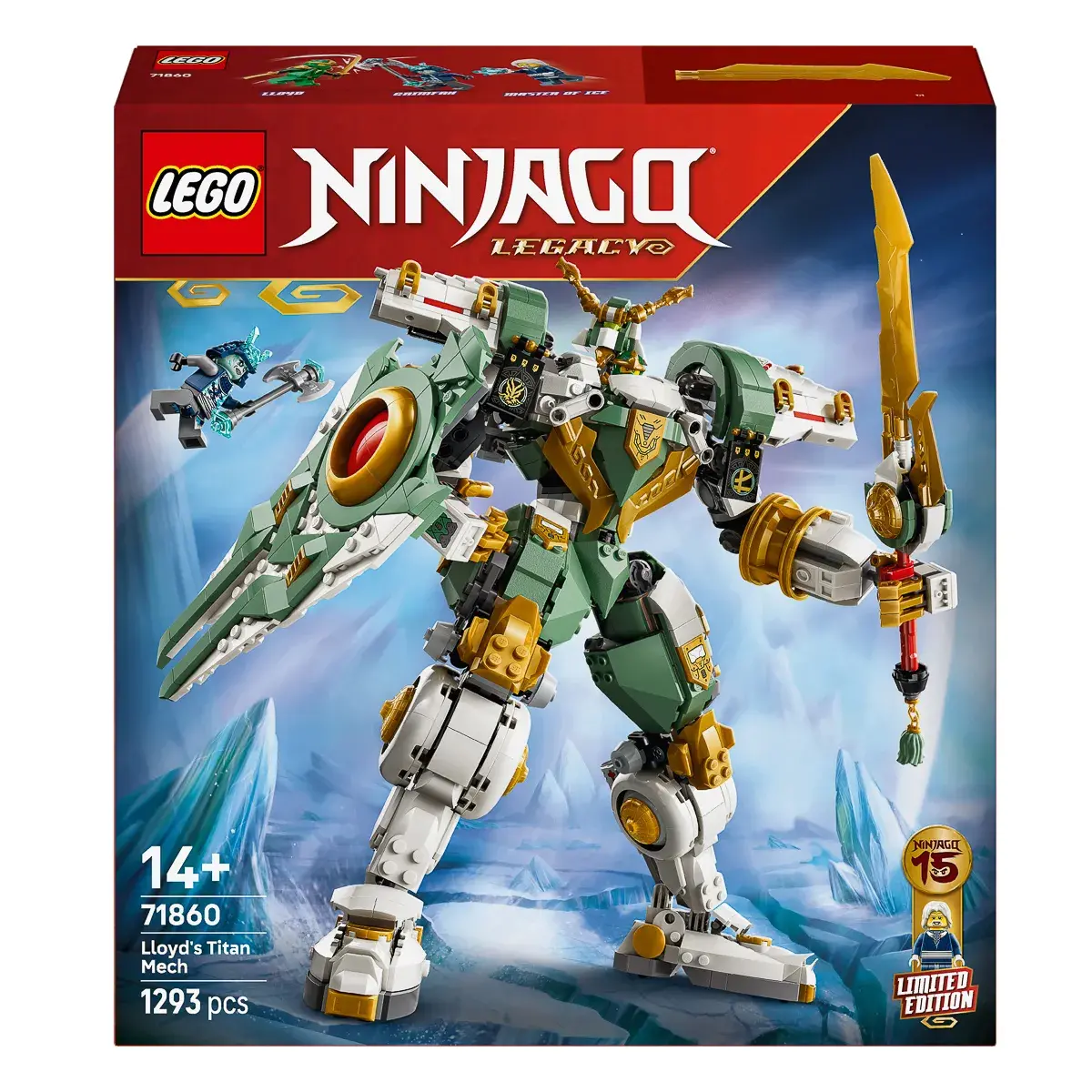 LEGO NINJAGO Робот-титан Ллойда до 15-річчя 71860