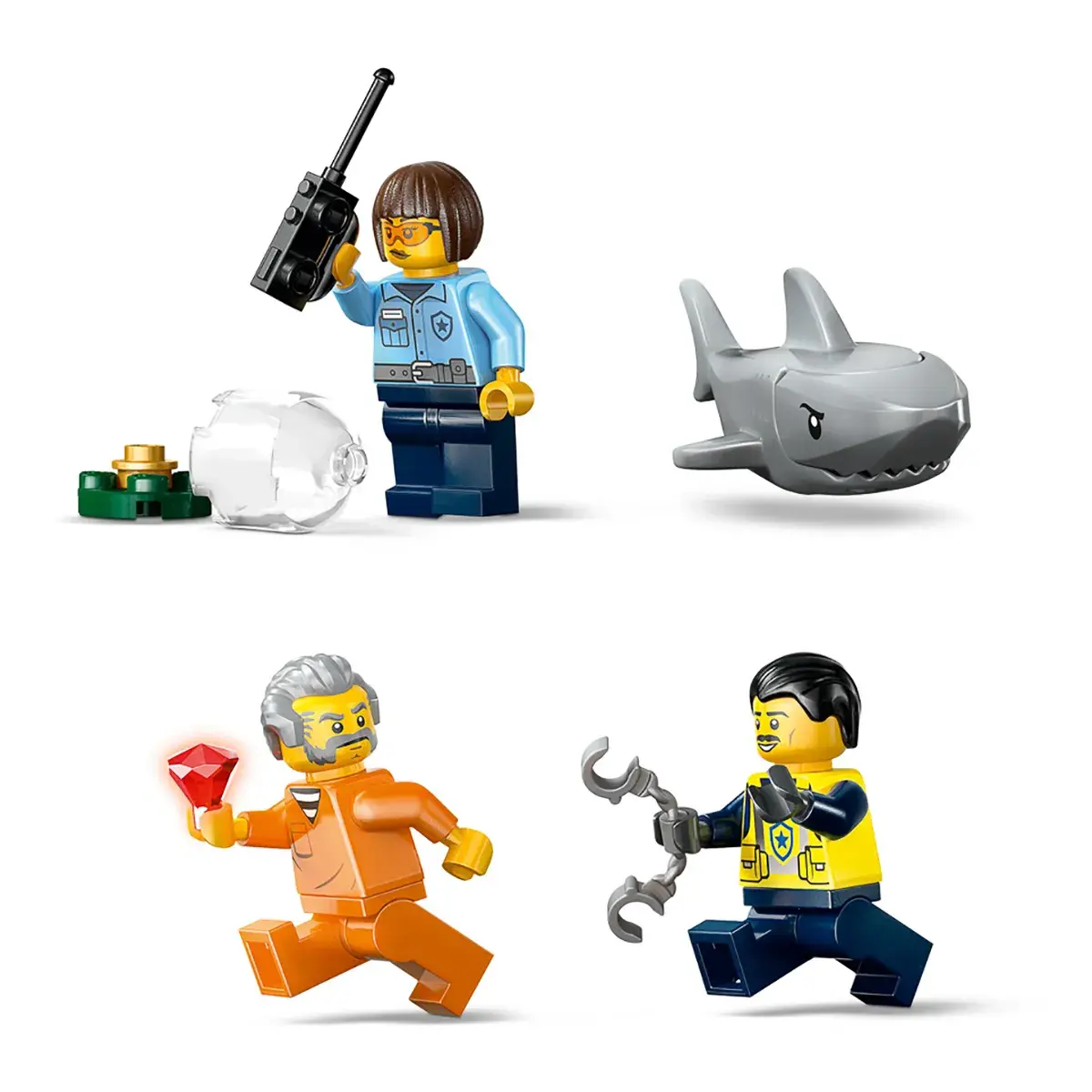 LEGO City Переслідування на поліцейському катері 60456 — фото 7