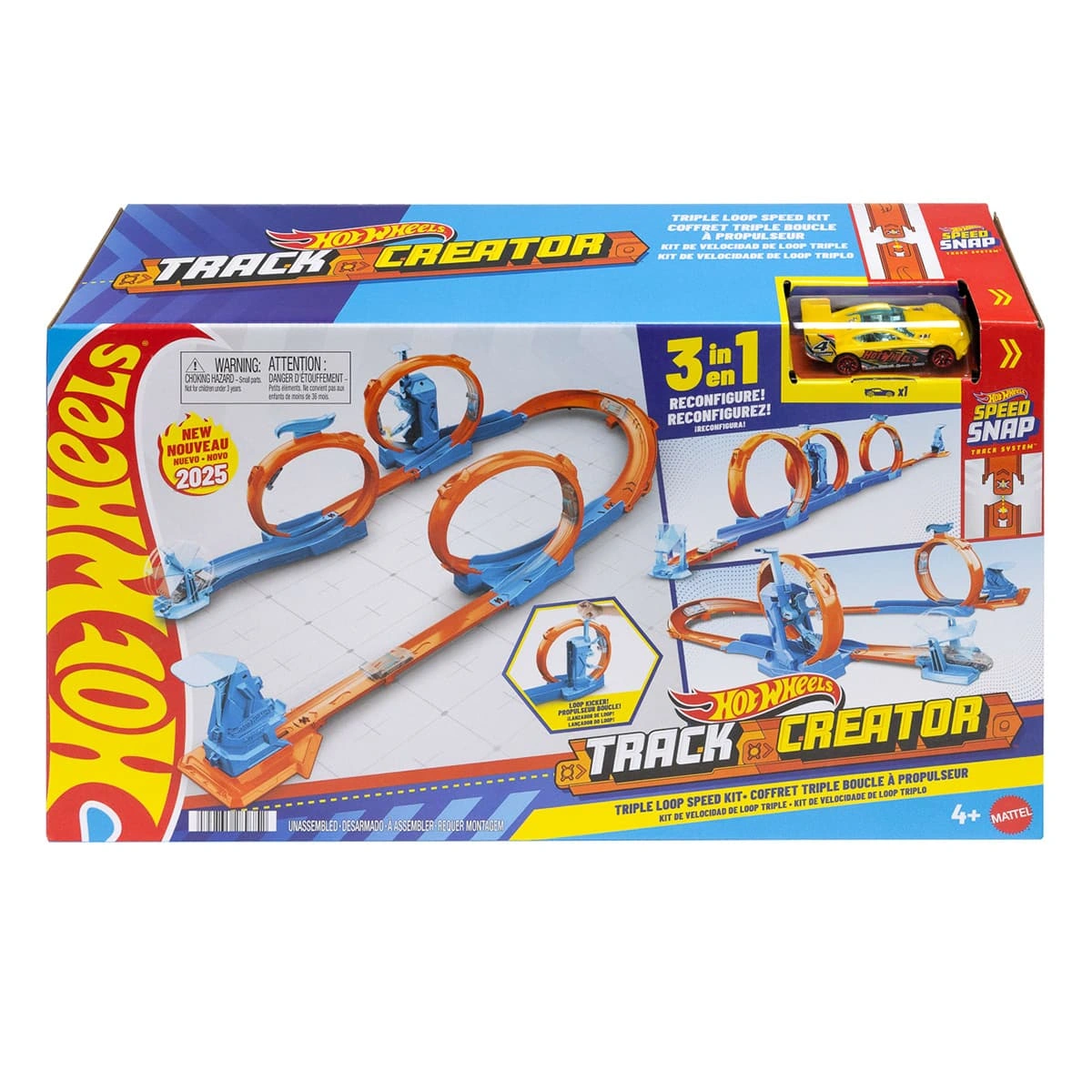 Трек Hot Wheels Track Creator Потрійна петля — фото 2