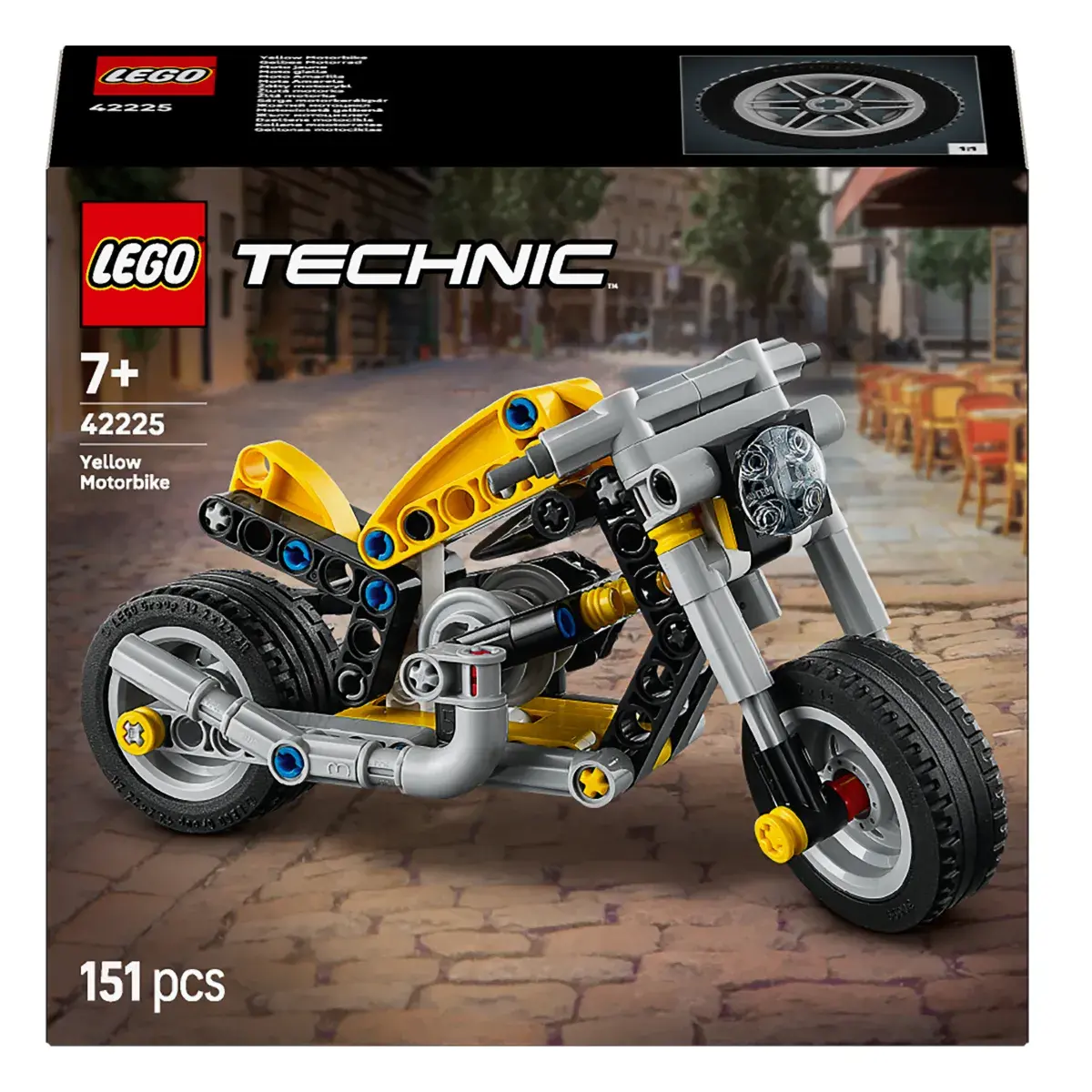 LEGO Technic Жовтий мотоцикл 42225