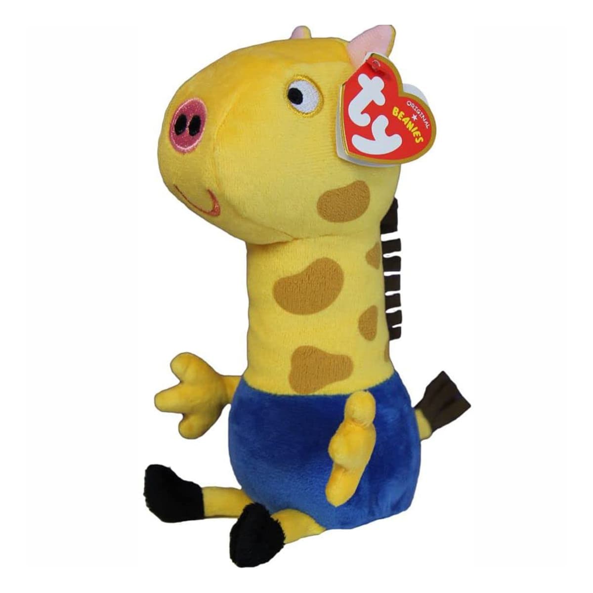 М'яка іграшка TY Inc Peppa Pig Жералд Жираф 15 см 46265