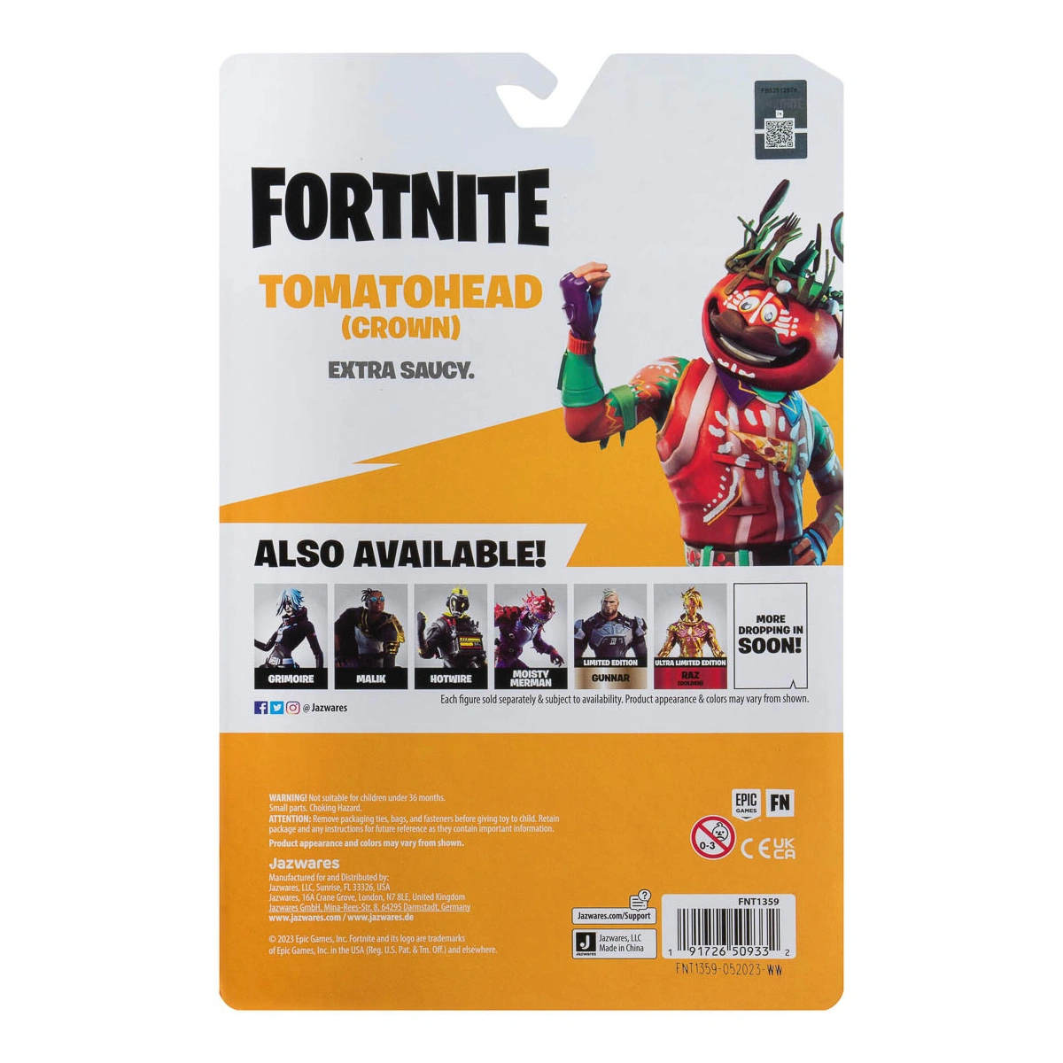 Колекційна фігурка Fortnite Solo Mode Tomatohead — фото 11