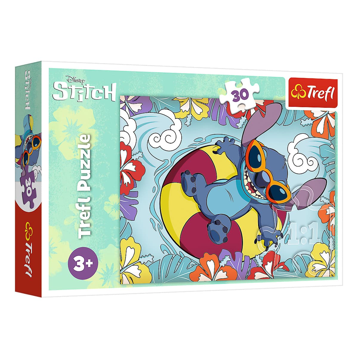 Пазл Trefl Lilo and Stitch Vaction 30 ел, 18305