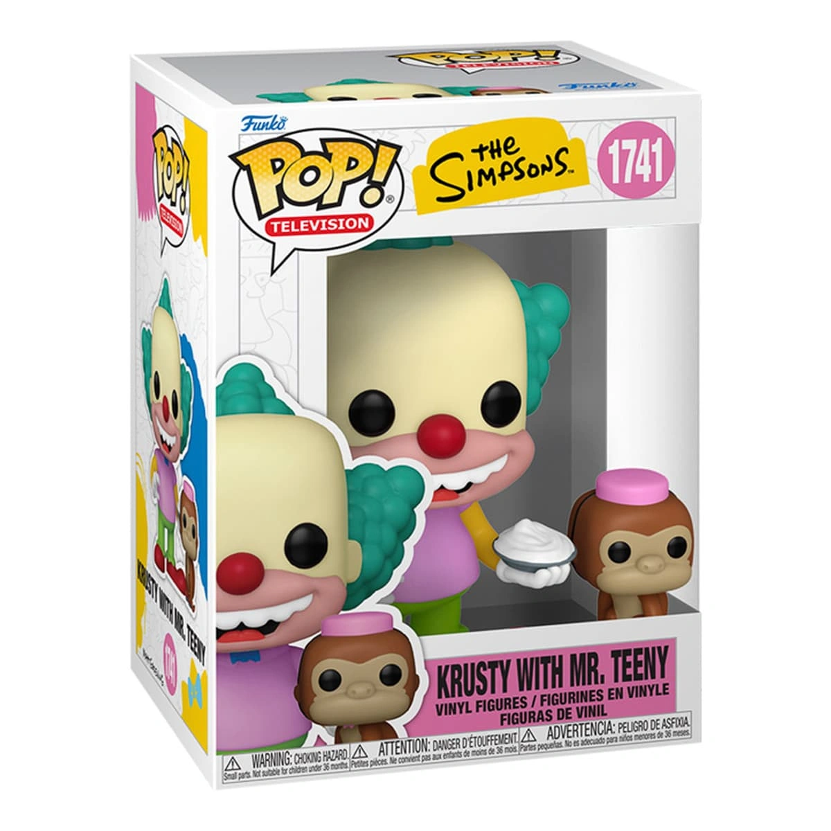 Набір фігурок Funko Pop Сімпсони S11 Красті Клоун і Тенні