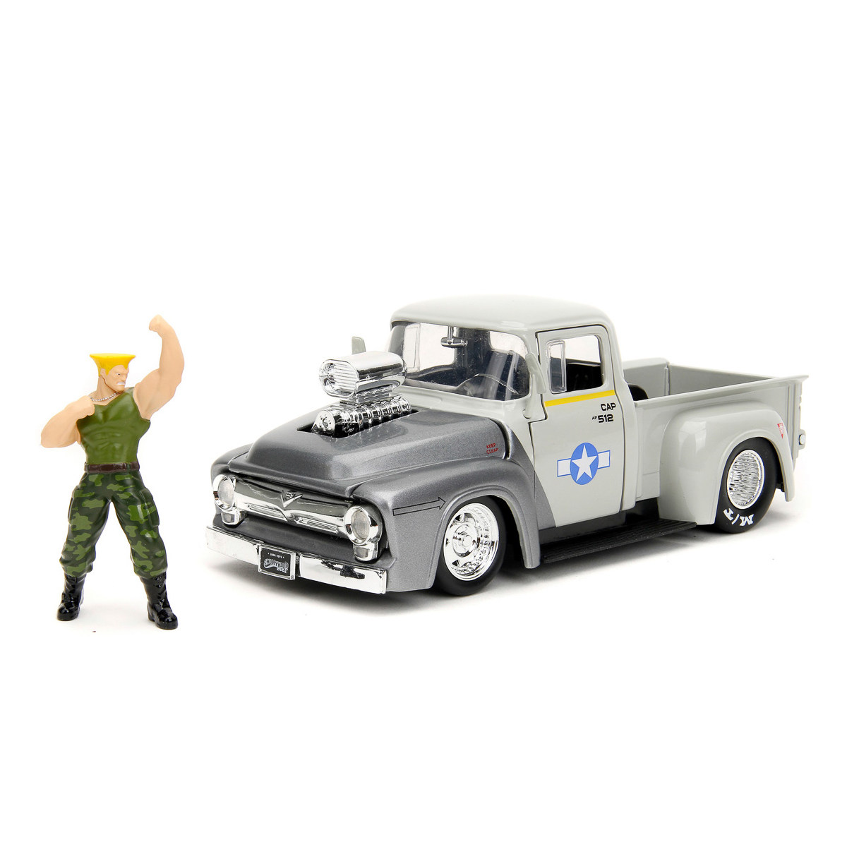 Машинка Jada Toys Street Fighter Ford F-100 Гайл, 253255057