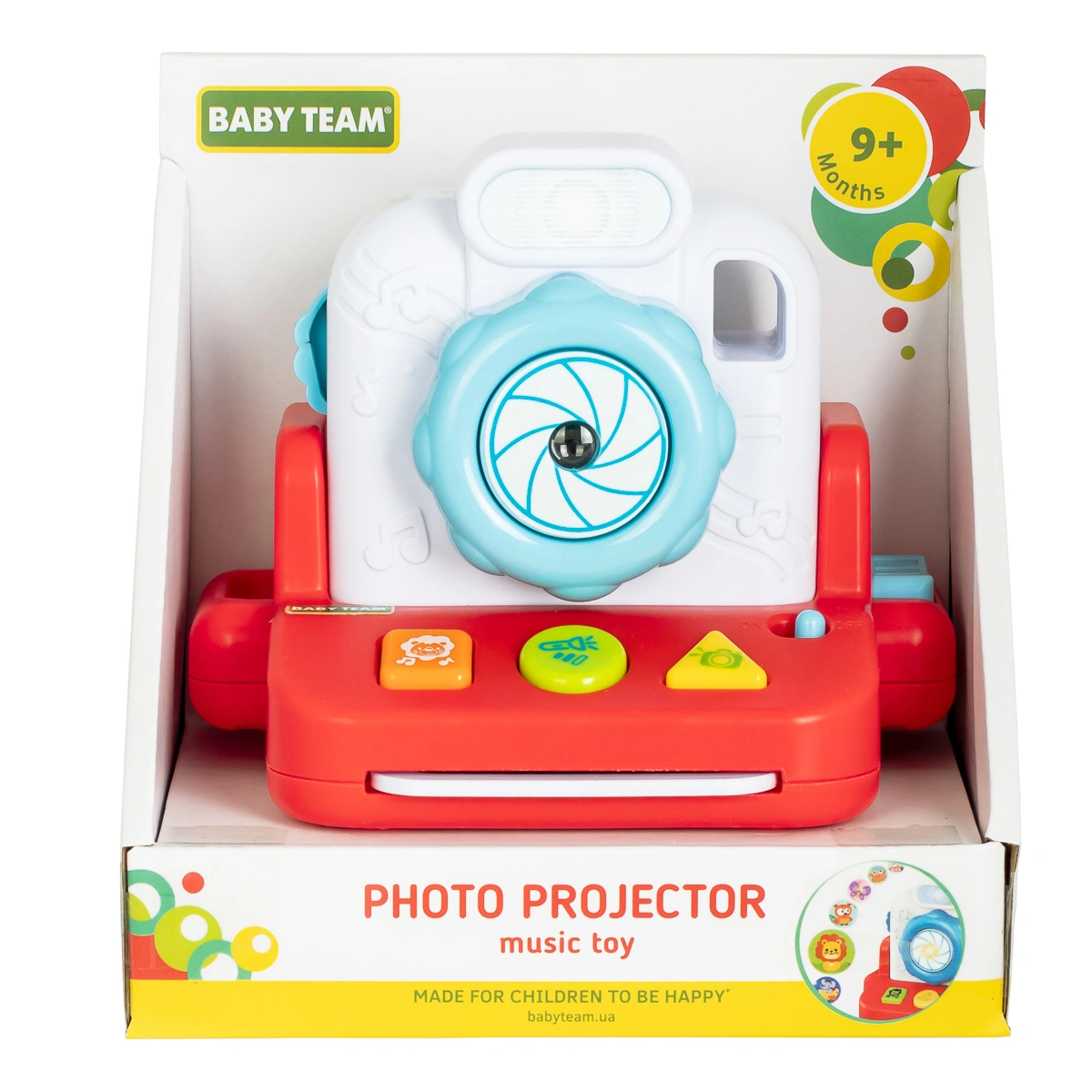 Іграшка музична Baby Team Фотопроєктор