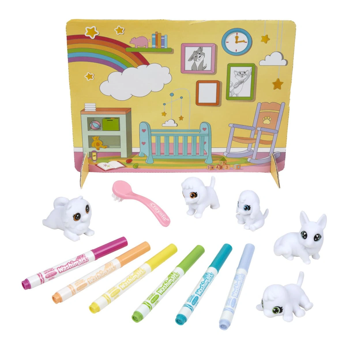 Набір для творчості Crayola Washimals Pets з фломастерами, 74-7516 — фото 5